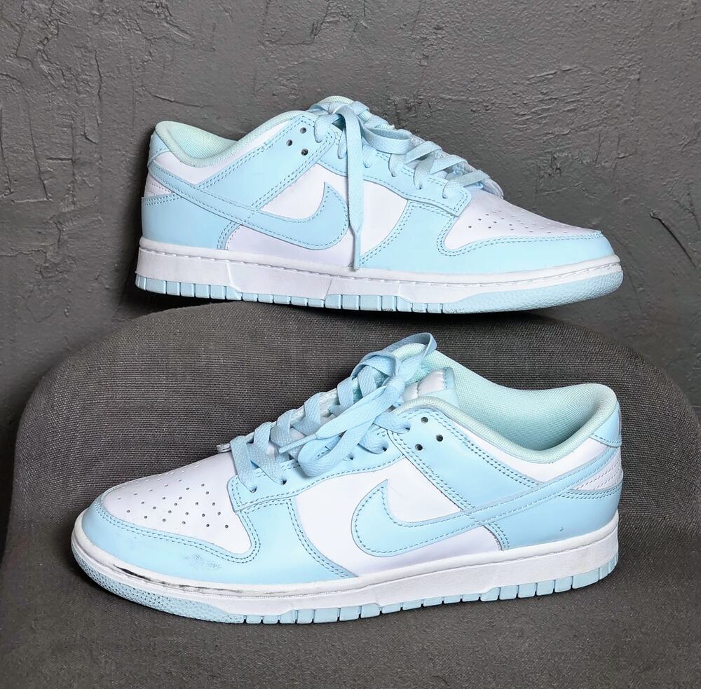 Nike Dunk Low Glacier Blue White [Men's 9 / Women's 10.5 DV0833-104 VVGUC